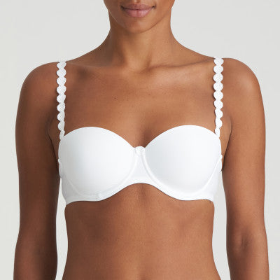 Soutien-gorge balconnet femme rembourré style bandeau - Confort et maintien Tom