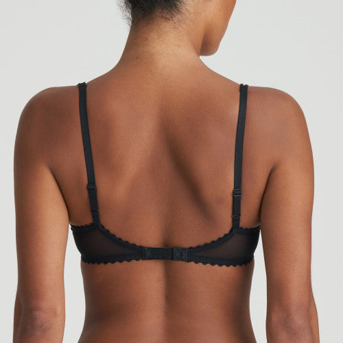 Soutien-Gorge Balconnet Femme En Broderie Fine Avec Couture Horizontale - Lingerie Élégante Jane