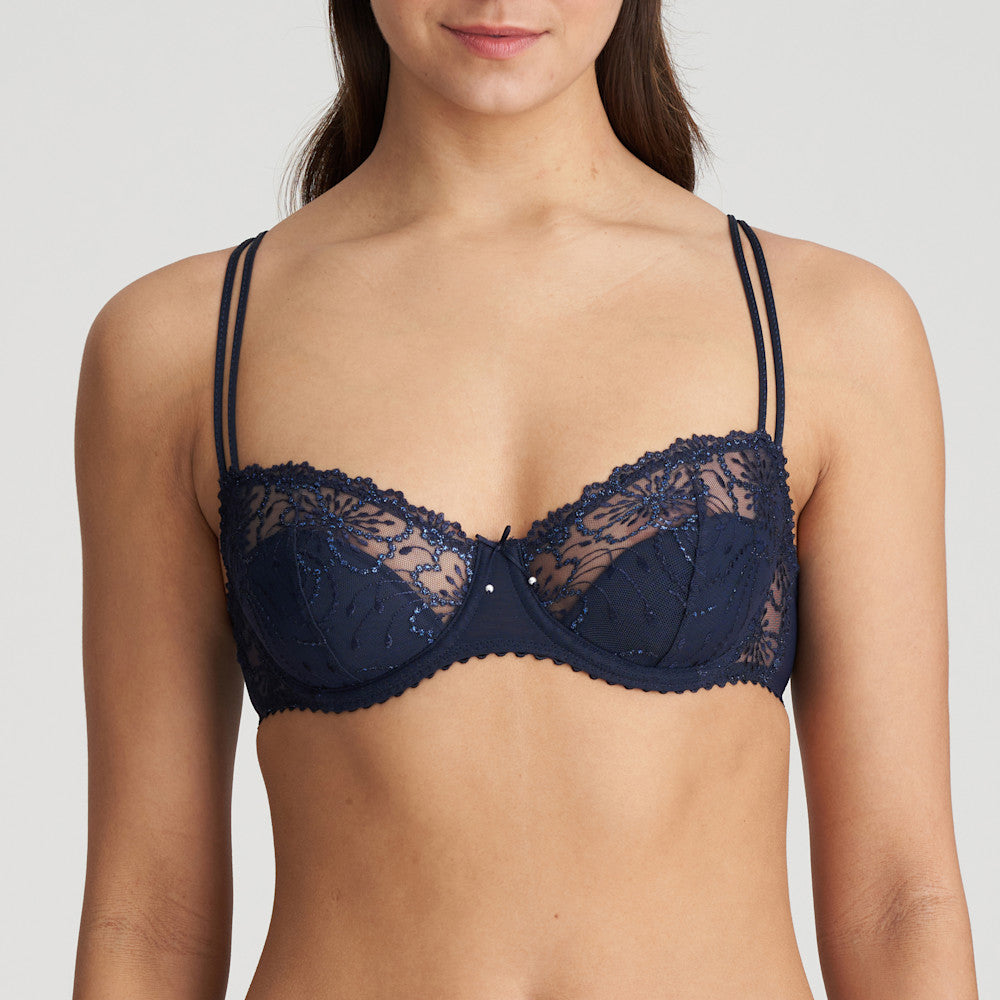 Soutien-Gorge Balconnet Demi Mousse-Modèle Glamour Et Très Féminin -N°92